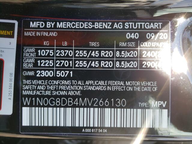 Photo 9 VIN: W1N0G8DB4MV266130 - MERCEDES-BENZ GLC 300 