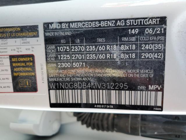 Photo 12 VIN: W1N0G8DB4MV312295 - MERCEDES-BENZ GLC 300 