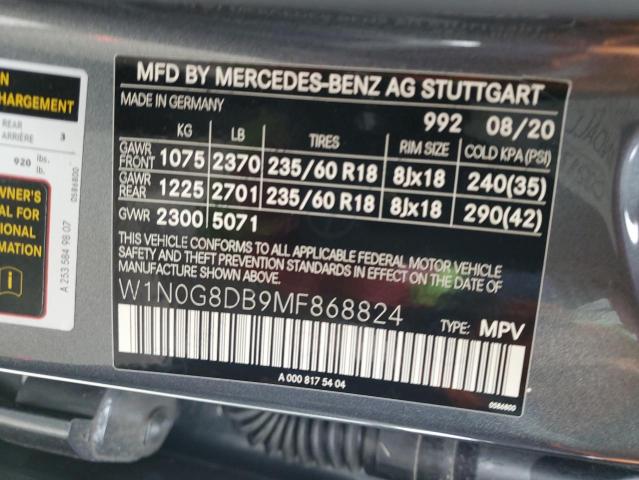 Photo 12 VIN: W1N0G8DB9MF868824 - MERCEDES-BENZ GLC 300 