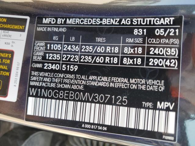 Photo 13 VIN: W1N0G8EB0MV307125 - MERCEDES-BENZ GLC 300 4M 