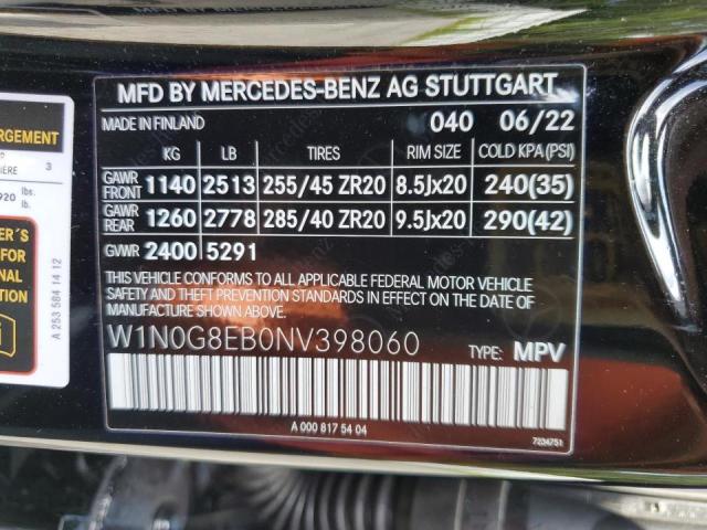 Photo 12 VIN: W1N0G8EB0NV398060 - MERCEDES-BENZ GLC 300 4M 