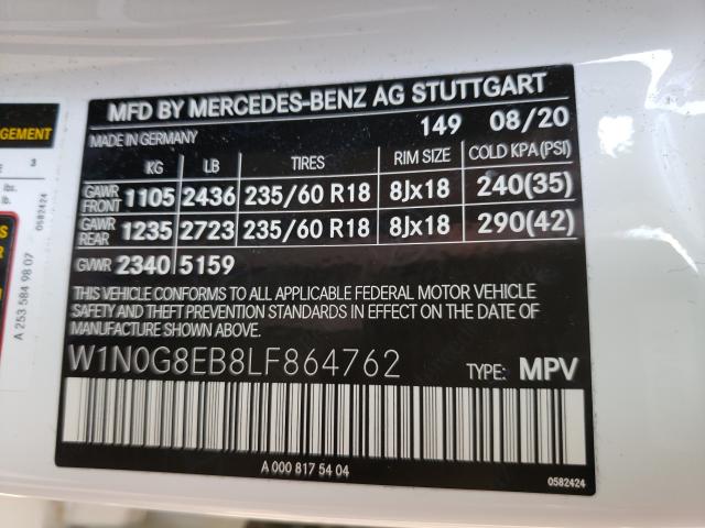 Photo 9 VIN: W1N0G8EB8LF864762 - MERCEDES-BENZ GLC 300 4M 