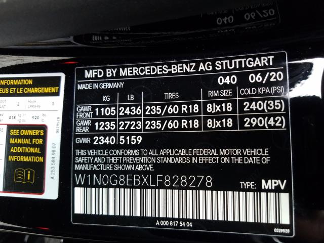 Photo 9 VIN: W1N0G8EBXLF828278 - MERCEDES-BENZ GLC 300 4M 