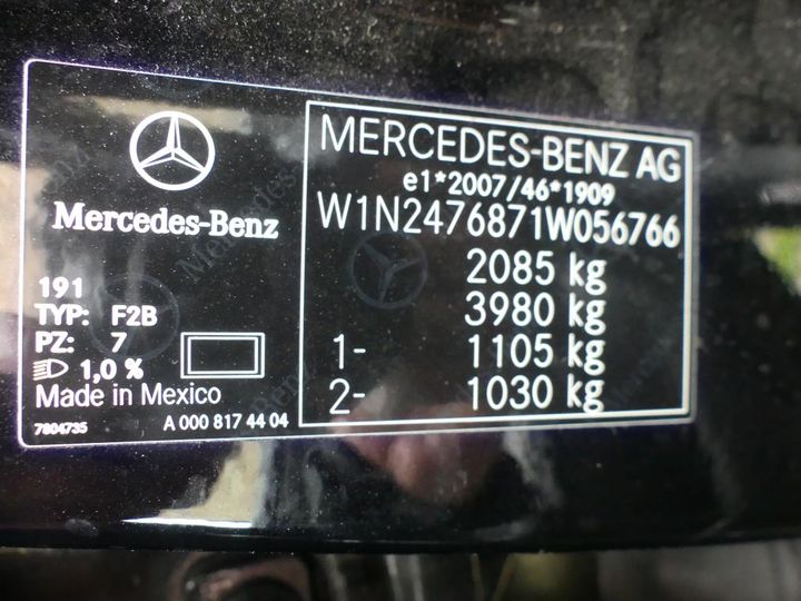 Photo 2 VIN: W1N2476871W056766 - MERCEDES-BENZ GLB 