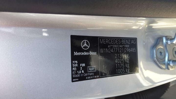 Photo 8 VIN: W1N2477121J296485 - MERCEDES-BENZ GLA 