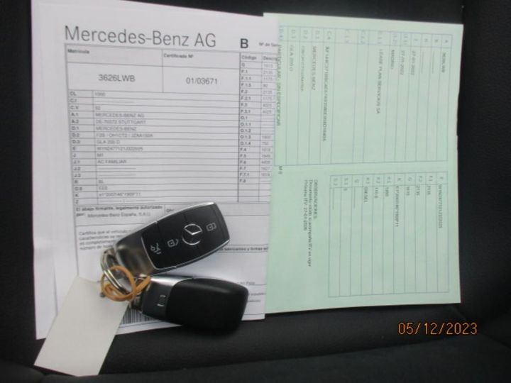 Photo 5 VIN: W1N2477121J322025 - MERCEDES-BENZ GLA 