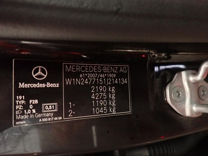 Photo 13 VIN: W1N2477151J214134 - MERCEDES-BENZ GLA 