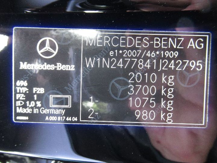 Photo 3 VIN: W1N2477841J242795 - MERCEDES-BENZ GLA -KLASSE (BM 247)(02.2020-&GT) 