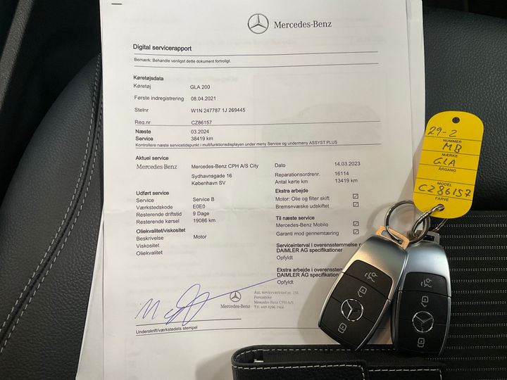 Photo 12 VIN: W1N2477871J269445 - MERCEDES-BENZ GLA-CLASS 