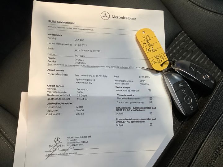 Photo 14 VIN: W1N2477871J397298 - MERCEDES-BENZ GLA-CLASS 