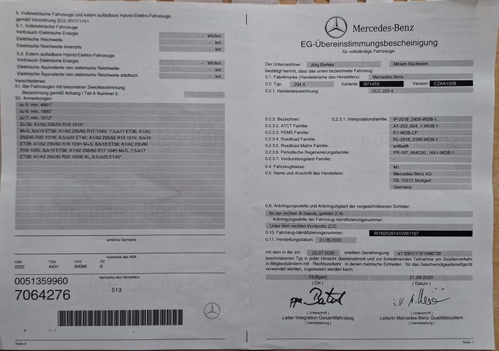 Photo 12 VIN: W1N2539141V267167 - MERCEDES-BENZ GLC 