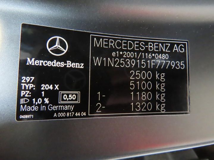 Photo 11 VIN: W1N2539151F777935 - MERCEDES-BENZ GLC 