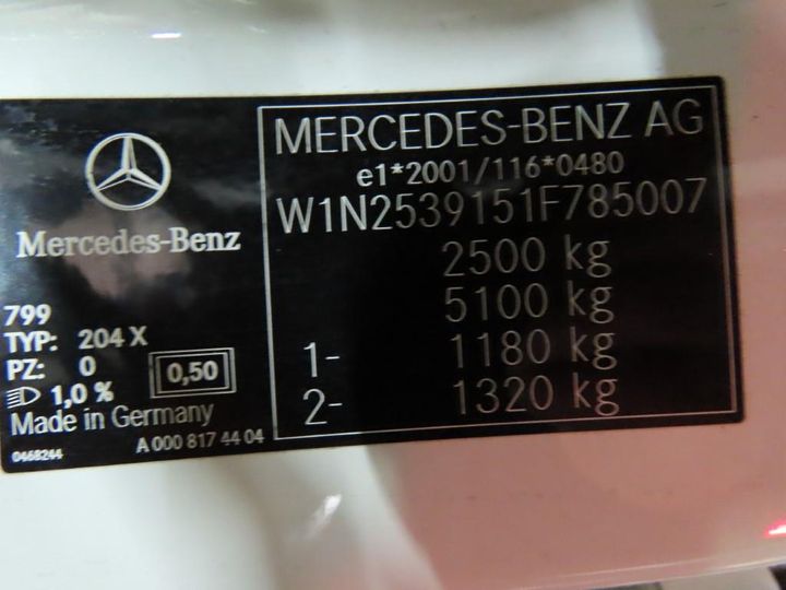 Photo 9 VIN: W1N2539151F785007 - MERCEDES-BENZ GLC 