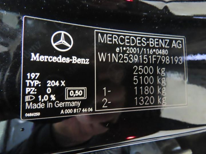 Photo 10 VIN: W1N2539151F798193 - MERCEDES-BENZ GLC 