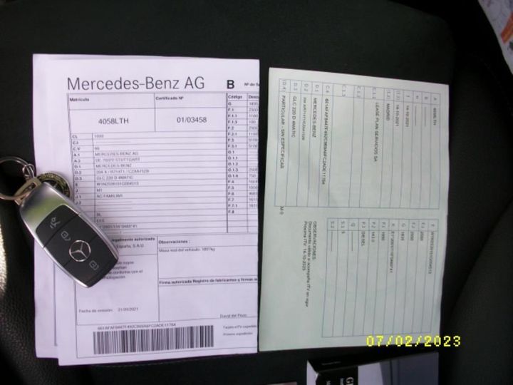 Photo 4 VIN: W1N2539151G004513 - MERCEDES-BENZ CLASE GLC 