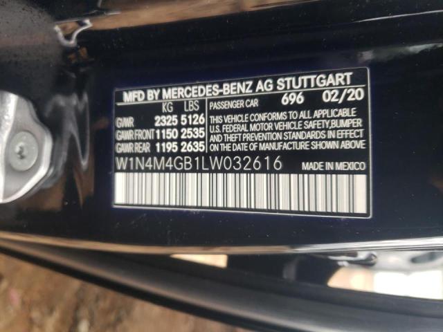 Photo 9 VIN: W1N4M4GB1LW032616 - MERCEDES-BENZ GLB 250 