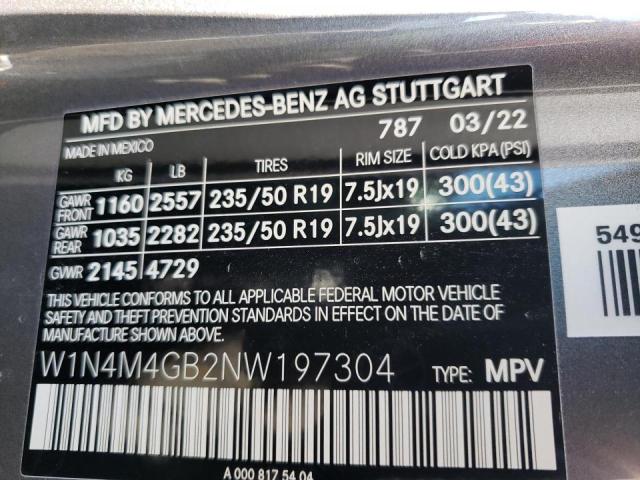 Photo 12 VIN: W1N4M4GB2NW197304 - MERCEDES-BENZ GLB 