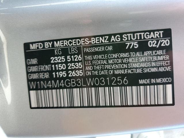 Photo 12 VIN: W1N4M4GB3LW031256 - MERCEDES-BENZ GLB-CLASS 