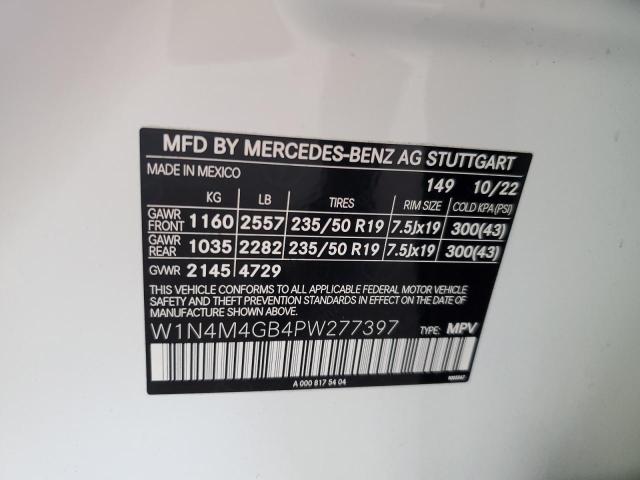 Photo 13 VIN: W1N4M4GB4PW277397 - MERCEDES-BENZ GLB 