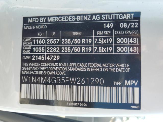 Photo 13 VIN: W1N4M4GB5PW261290 - MERCEDES-BENZ GLB 250 