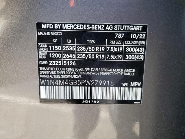 Photo 13 VIN: W1N4M4GB5PW279918 - MERCEDES-BENZ GLB 250 