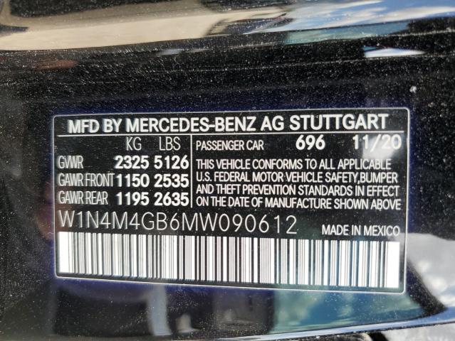 Photo 9 VIN: W1N4M4GB6MW090612 - MERCEDES-BENZ GLB 250 