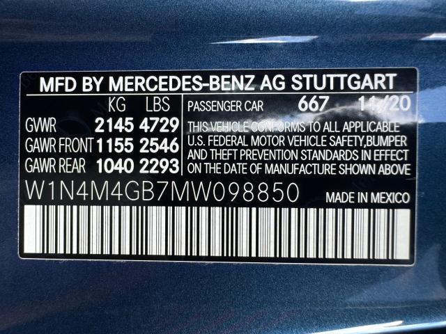 Photo 14 VIN: W1N4M4GB7MW098850 - MERCEDES-BENZ GLB 250 