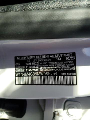 Photo 12 VIN: W1N4M4GB9MW085954 - MERCEDES-BENZ GLB-CLASS 