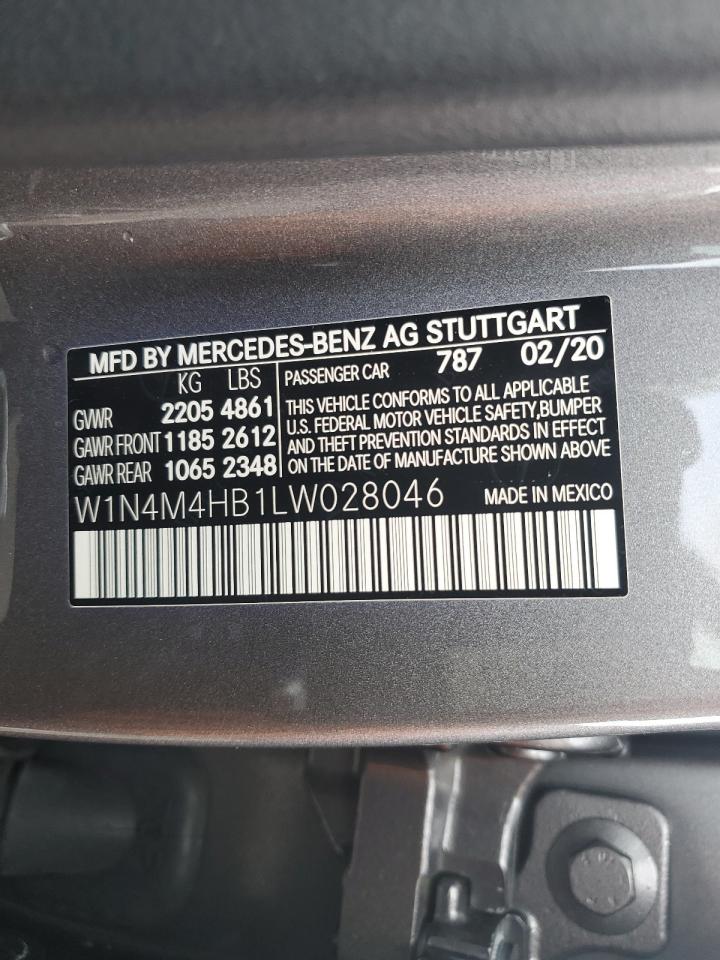 Photo 11 VIN: W1N4M4HB1LW028046 - MERCEDES-BENZ GLB 