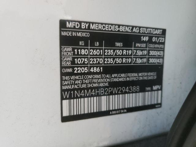 Photo 13 VIN: W1N4M4HB2PW294388 - MERCEDES-BENZ GLB 250 4M 