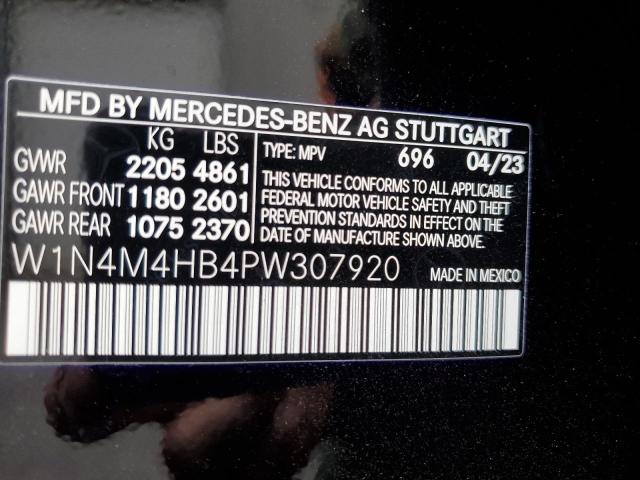 Photo 12 VIN: W1N4M4HB4PW307920 - MERCEDES-BENZ GLB-CLASS 