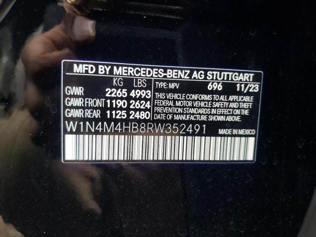 Photo 11 VIN: W1N4M4HB8RW352491 - MERCEDES-BENZ GLB 250 4M 