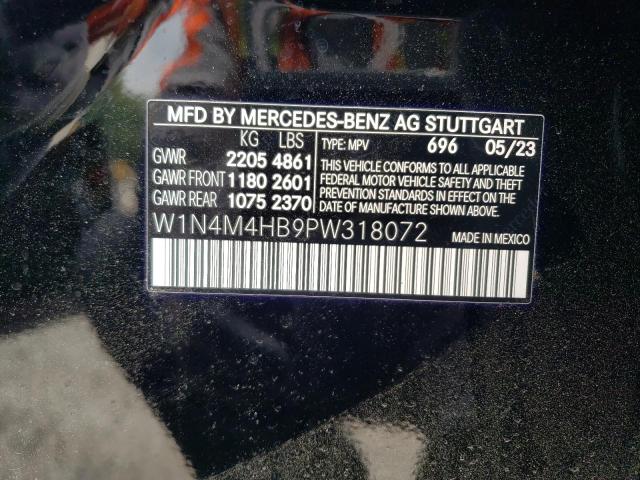 Photo 12 VIN: W1N4M4HB9PW318072 - MERCEDES-BENZ GLB 250 4M 