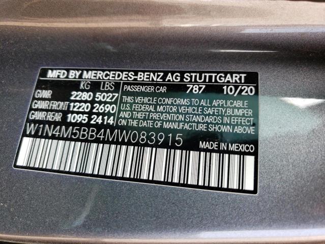 Photo 11 VIN: W1N4M5BB4MW083915 - MERCEDES-BENZ GLB AMG 35 