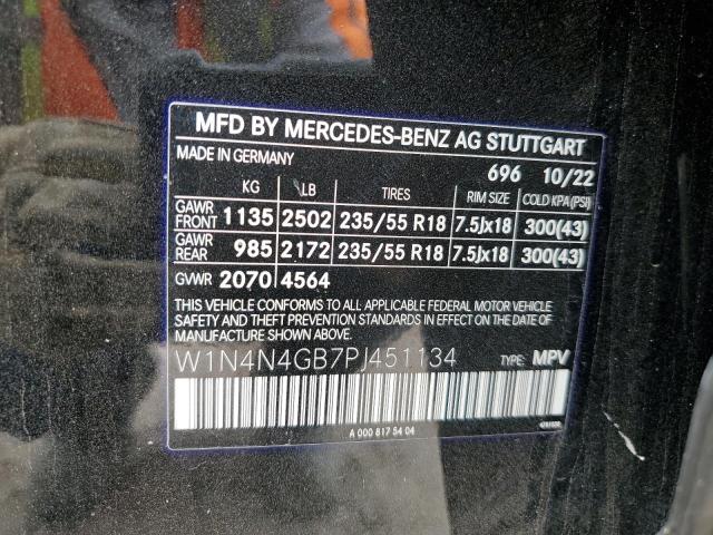 Photo 12 VIN: W1N4N4GB7PJ451134 - MERCEDES-BENZ GLA-CLASS 