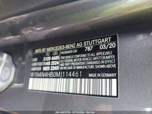 Photo 8 VIN: W1N4N4HB0MJ114461 - MERCEDES-BENZ GLA 250 