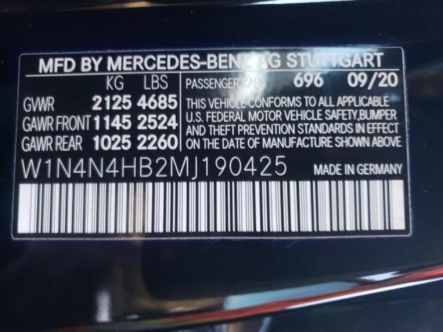 Photo 9 VIN: W1N4N4HB2MJ190425 - MERCEDES-BENZ GLA 250 4M 