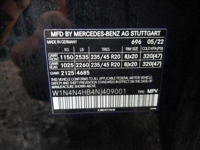 Photo 12 VIN: W1N4N4HB4NJ409001 - MERCEDES-BENZ GLA-CLASS 