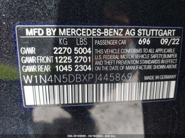 Photo 8 VIN: W1N4N5DBXPJ445869 - MERCEDES-BENZ AMG GLA 45 