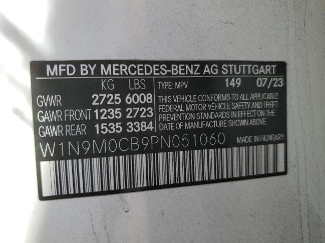 Photo 11 VIN: W1N9M0CB9PN051060 - MERCEDES-BENZ EQB 250+ 