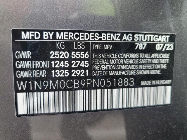 Photo 12 VIN: W1N9M0CB9PN051883 - MERCEDES-BENZ EQB 250+ 