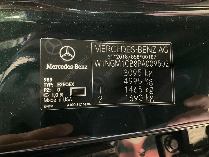 Photo 14 VIN: W1NGM1CB8PA009502 - MERCEDES-BENZ EQE 