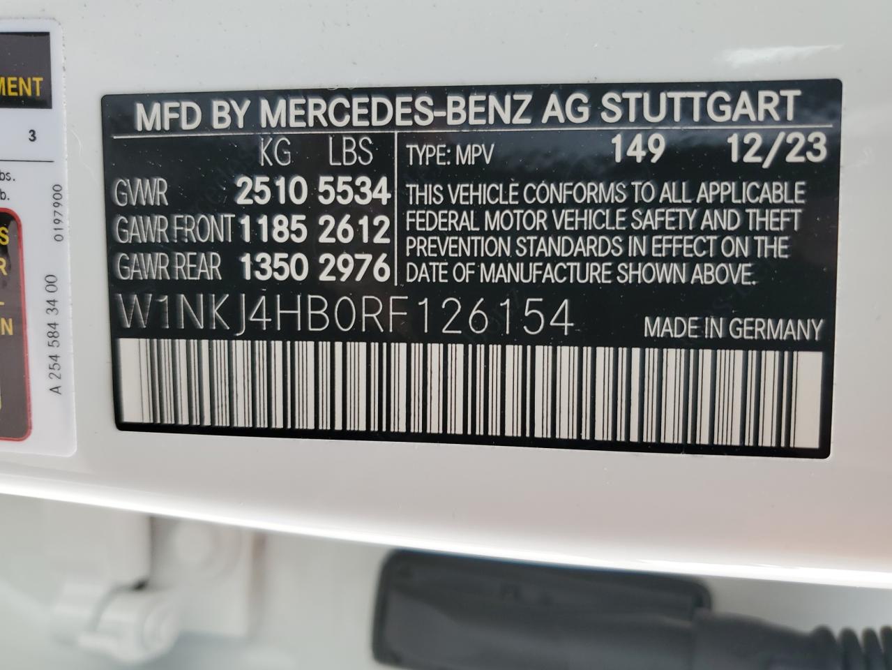 Photo 11 VIN: W1NKJ4HB0RF126154 - MERCEDES-BENZ GLC 