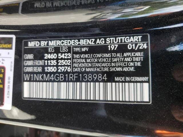 Photo 11 VIN: W1NKM4GB1RF138984 - MERCEDES-BENZ GLC 300 