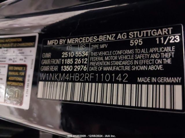 Photo 8 VIN: W1NKM4HB2RF110142 - MERCEDES-BENZ GLC-CLASS 