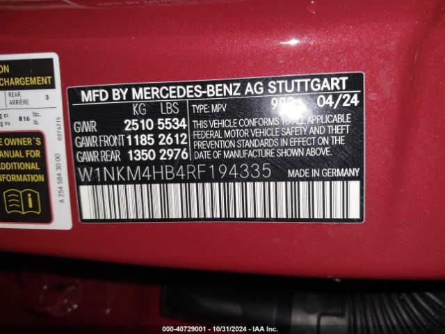 Photo 8 VIN: W1NKM4HB4RF194335 - MERCEDES-BENZ GLC-CLASS 