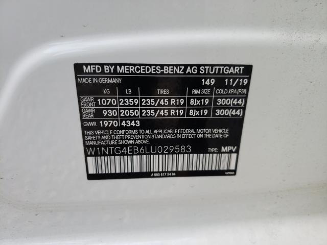 Photo 9 VIN: W1NTG4EB6LU029583 - MERCEDES-BENZ GLA 250 