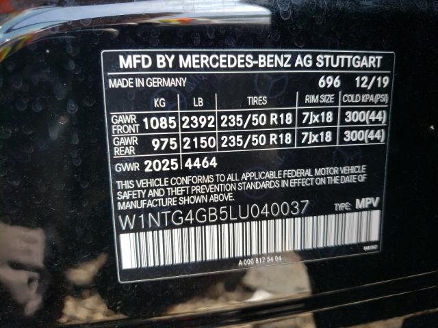 Photo 9 VIN: W1NTG4GB5LU040037 - MERCEDES-BENZ GLA 250 4M 