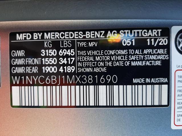 Photo 13 VIN: W1NYC6BJ1MX381690 - MERCEDES-BENZ G 550 