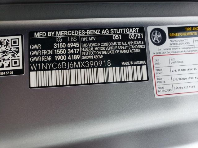 Photo 12 VIN: W1NYC6BJ6MX390918 - MERCEDES-BENZ G 550 